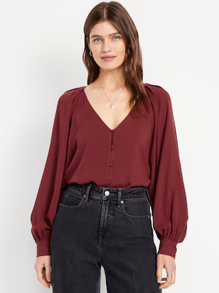 Jacquard Button-Down Top | Old Navy (US)