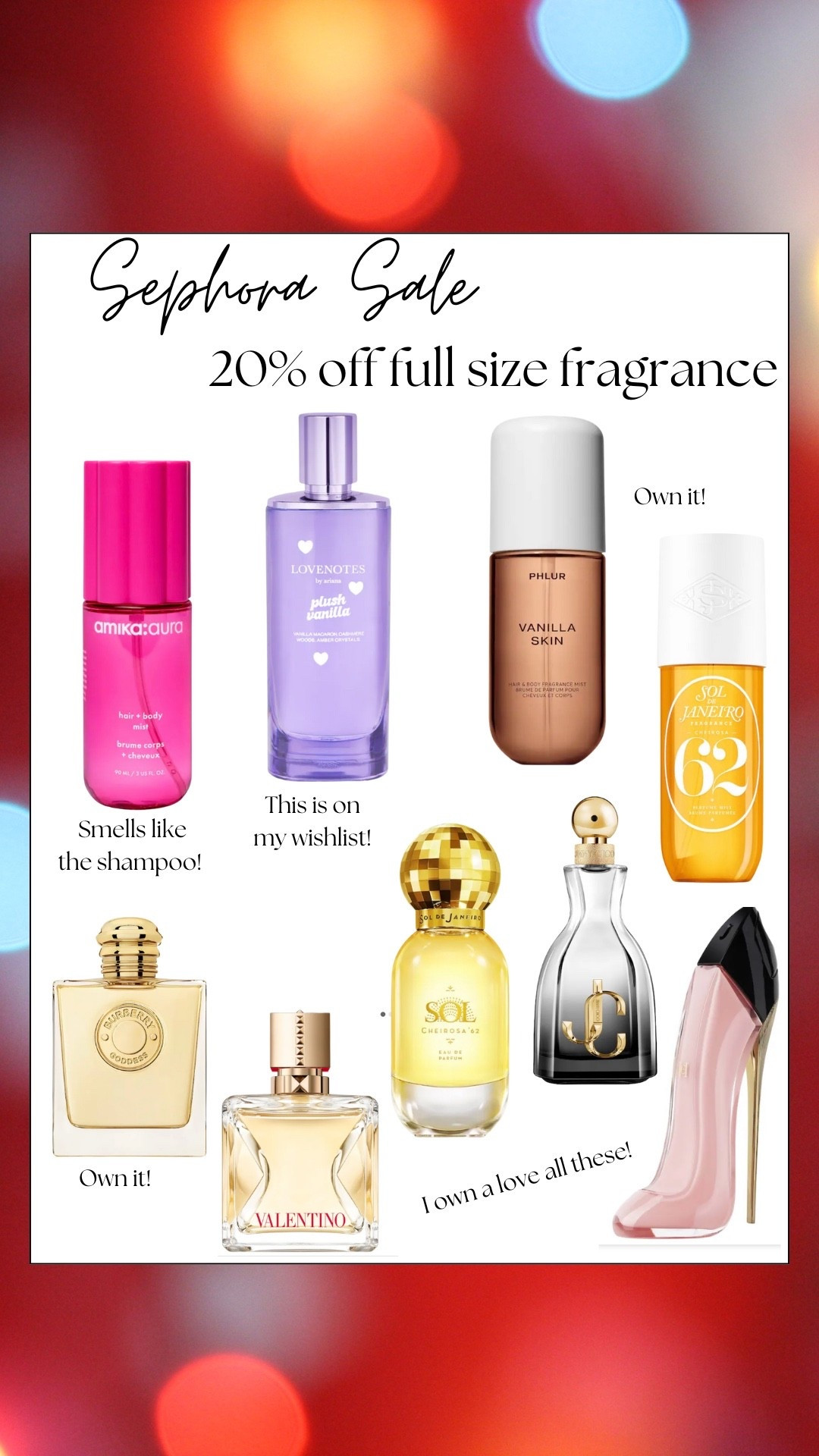 Big Sephora fragrance sale!!! Gifts for teens and preteens! Gifts for mom. 

#LTKGiftGuide #LTKBeauty