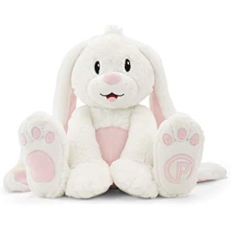 Bearington Whiskers White Plush Bunny Rabbit Stuffed Animal, 10.5 inches | Amazon (US)