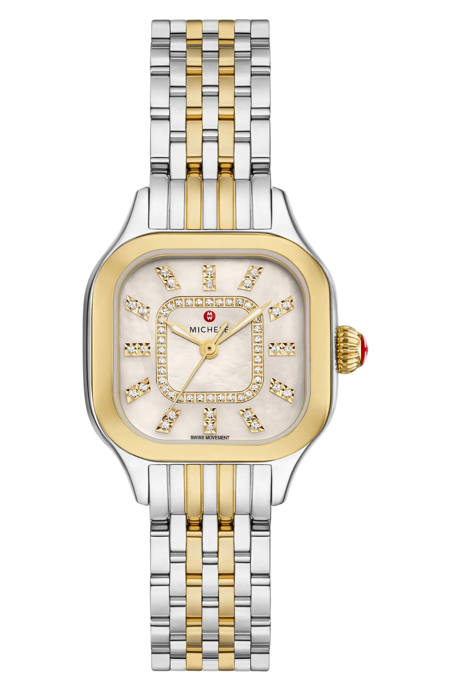 Meggie Diamond Dial Two-Tone Bracelet Watch, 29mm | Nordstrom