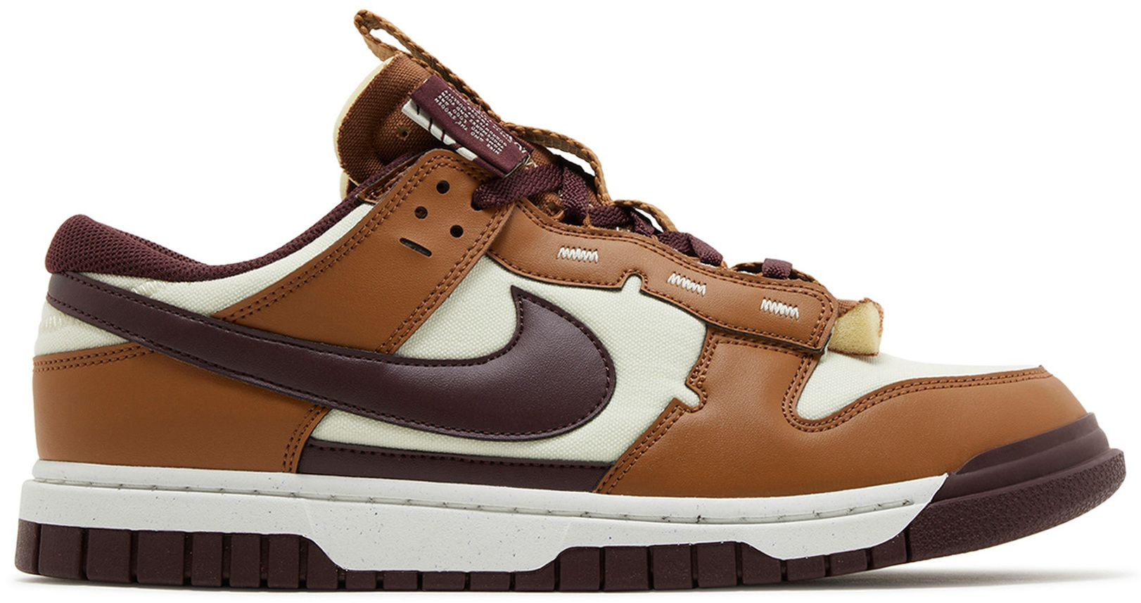 Dunk Low Jumbo 'Light British Tan Burgundy Crush' | GOAT