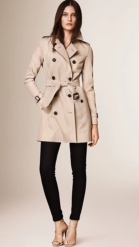 The Kensington - Mid-Length Heritage Trench Coat | Burberry (US)