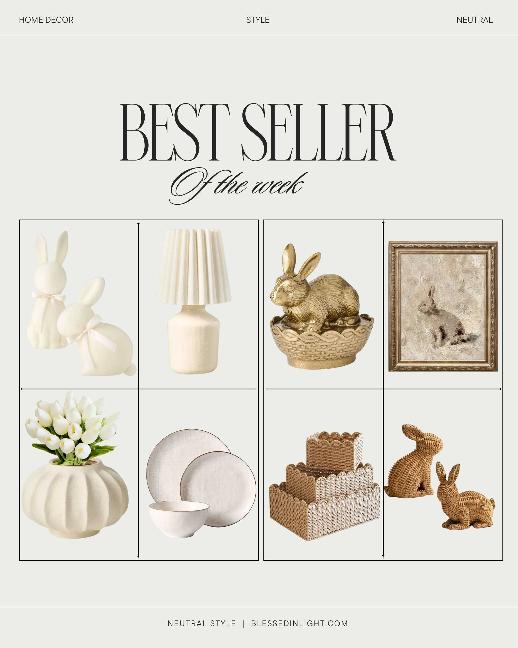 Best seller of the week#neutraldecor #neutralstyle#homesweethome #spring2025 #spring #home 

#LTKSpringSale #LTKSeasonal #LTKHome