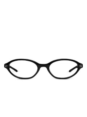 La Cha 01(C) oval-frame glasses | Farfetch Global