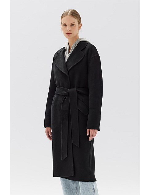 Sadie Single Breasted Wool Coat | David Jones (Australia & New Zealand)
