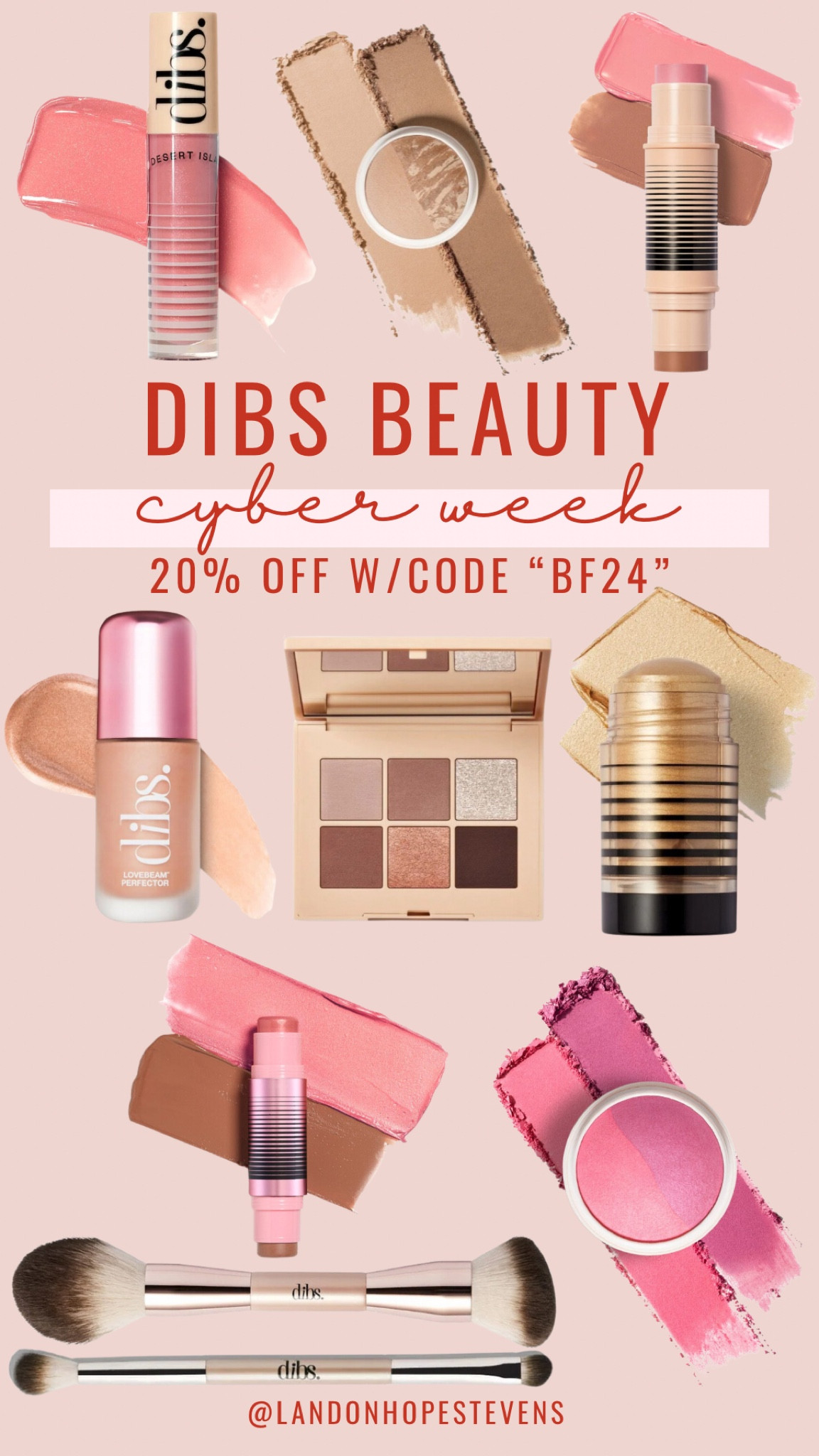 20% off Dibs Beauty with code “BF24” for Black Friday / Cyber Week! ✨



#LTKCyberWeek #LTKBeauty #LTKGiftGuide
