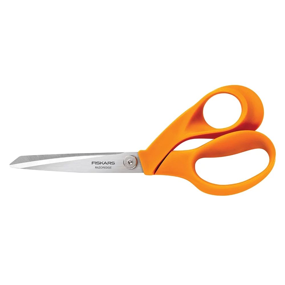 Fiskars RazorEdge Fabric Shears, 8-Inch Orange (1 each) | Walmart (US)