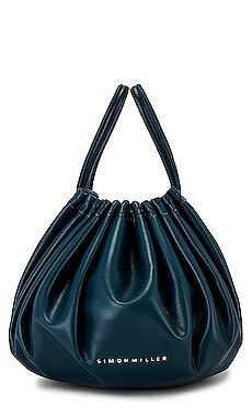 Simon Miller Vegan Leather Scrunch Bag in Oasis from Revolve.com | Revolve Clothing (Global)