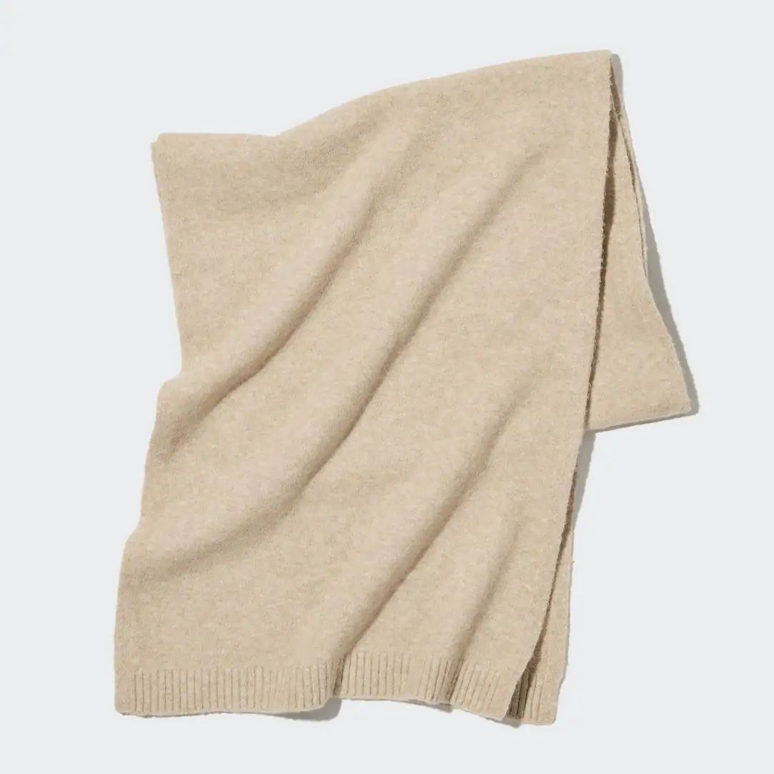 Soufflé Knitted Scarf | UNIQLO (UK)