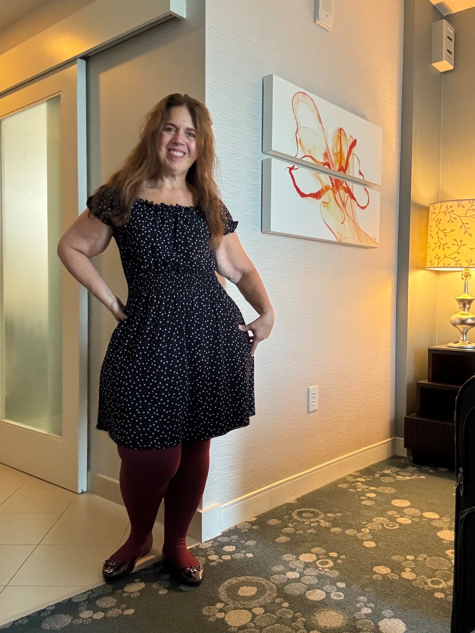 Mix and match as I was getting ready for the airport but I needed a cute flouncy dress for the afternoon. Dresses are such great one piece dressing options and always bring the femininity, too.

#LTKSeasonal #LTKOver40 #LTKMidsize