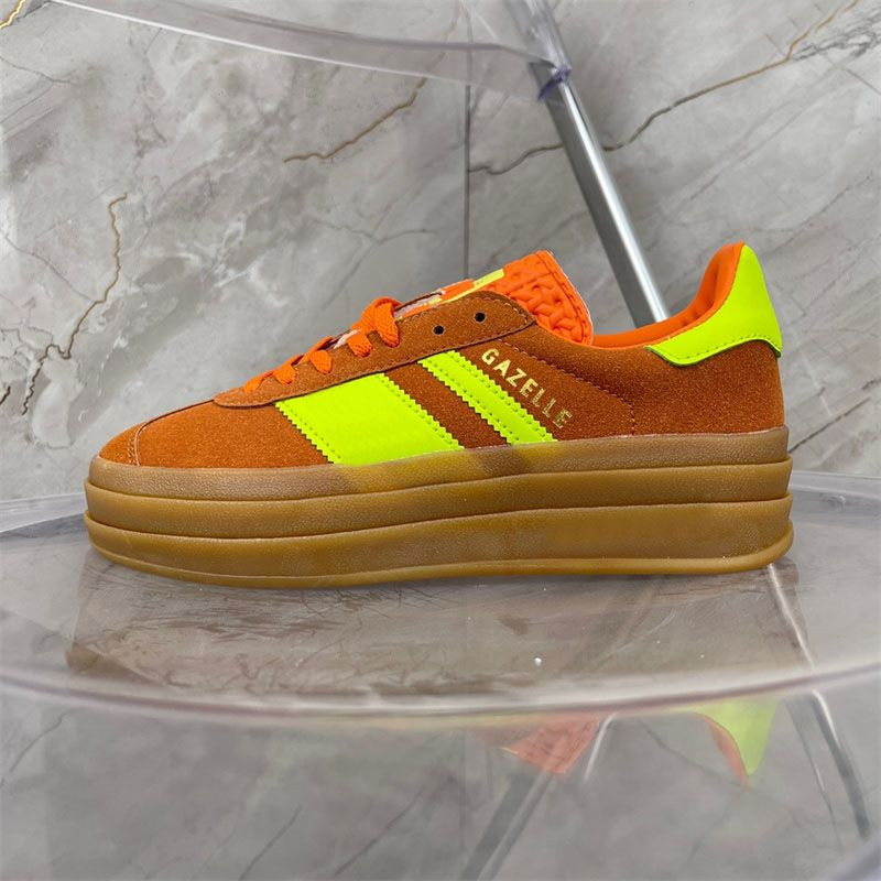 Gazelle Bold Pink Glow Designer Shoes Pulse Mint Pink Core Black White Solar Orange Solar Green G... | DHGate