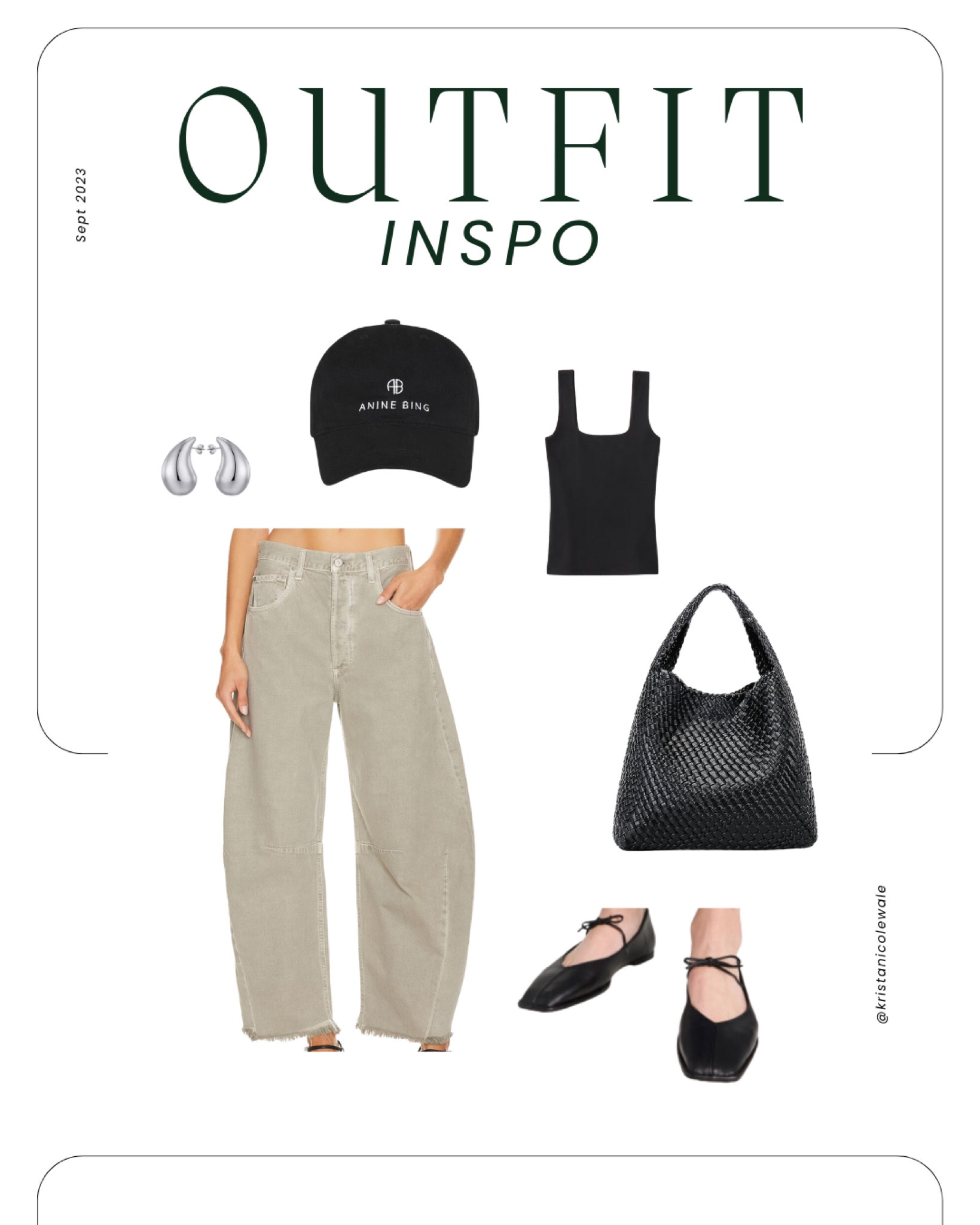 Styling ballet flats with an almost all-black outfit with a lil flare with the barrel jeans 

Amazon finds // revolve // anine bing // fall outfits // fall trends // barrel jeans  // citizens of humanity 