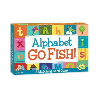 MindWare Alphabet Go Fish! Card Game - Books and Music -52 Pieces | Target