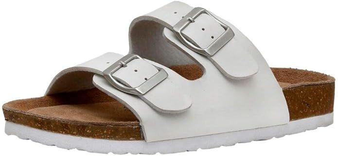 CUSHIONAIRE Women's Lane Cork Footbed Sandal with +Comfort | Amazon (US)