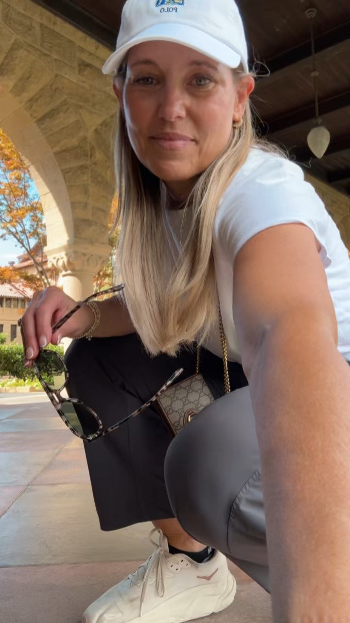 Touring the Stanford campus OOTD! We are getting our walk in while touring this beautiful campus and although it’s quite warm we truly are enjoying the day! s

#LTKootd #LTKOver40 #LTKdayinmylife
