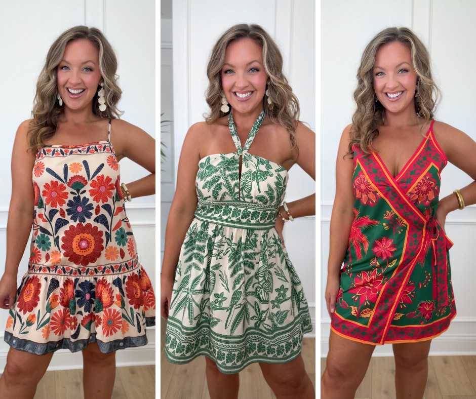 These Amazon summer resort dresses are perfect for a tropical getaway, cruise or beach vacation. I am 5'5" | Size 8/10 | Curvy | and Sized up to Larges!  #amazonfashion #beachwear #summerdresses #vacationdress #cruisedress 

 #LTKSeasonal #LTKFindsUnder50 #LTKTravel