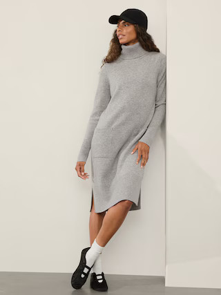 Alpine Turtleneck Sweater Dress | Athleta | Athleta