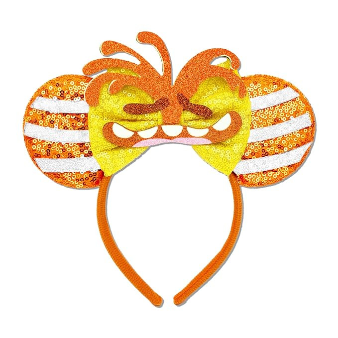 Mind Emotions Character Inspired Sparkle Sequin Ears, Cute Funny Hair Accessories for Costume Cos... | Amazon (US)