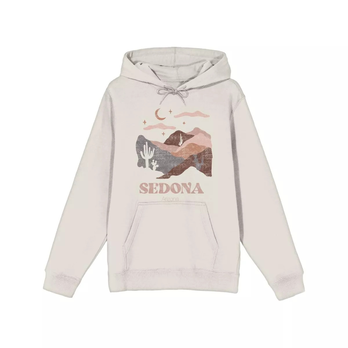 Adventure Society Sedona Arizona Long Sleeve Adult Hooded Sweatshirt | Target