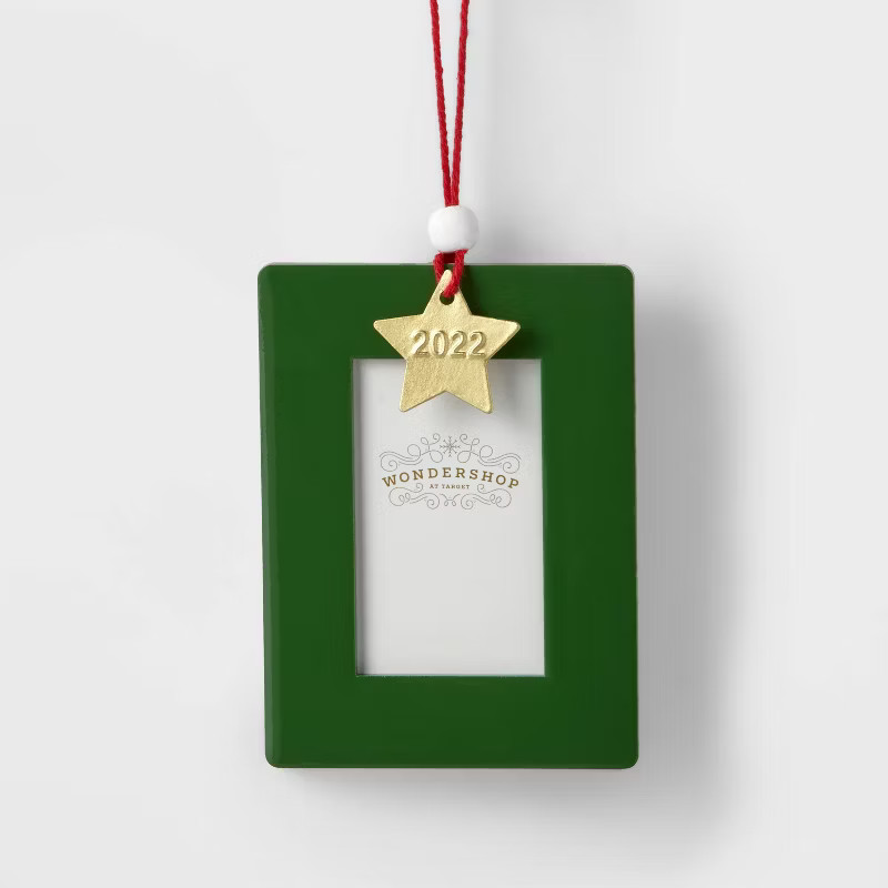 Wood Photo Frame Christmas Tree Ornament - Wondershop™ | Target
