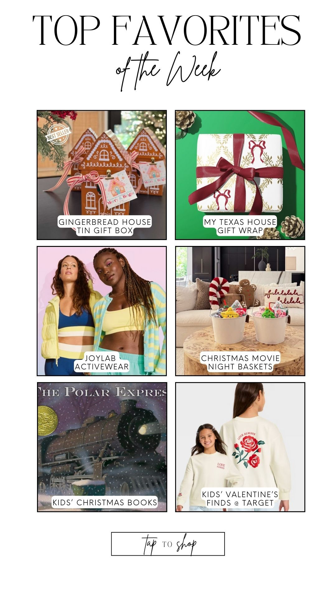 Top Favorites of the Week! 

 

#LTKGiftGuide #LTKHoliday #LTKKids