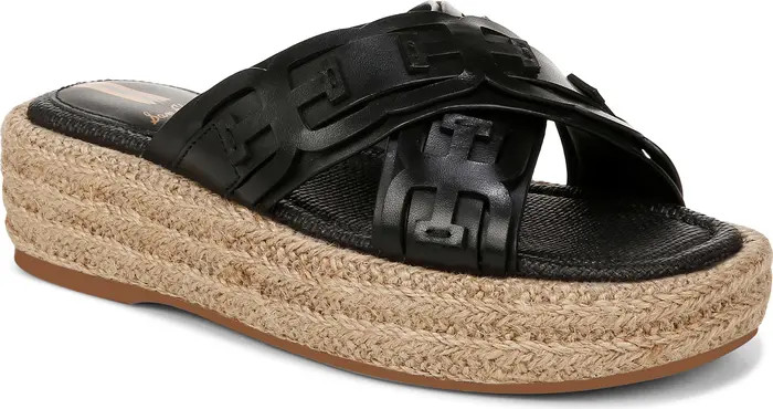 Pria Espadrille Platform Wedge Slide Sandal (Women) | Nordstrom Rack