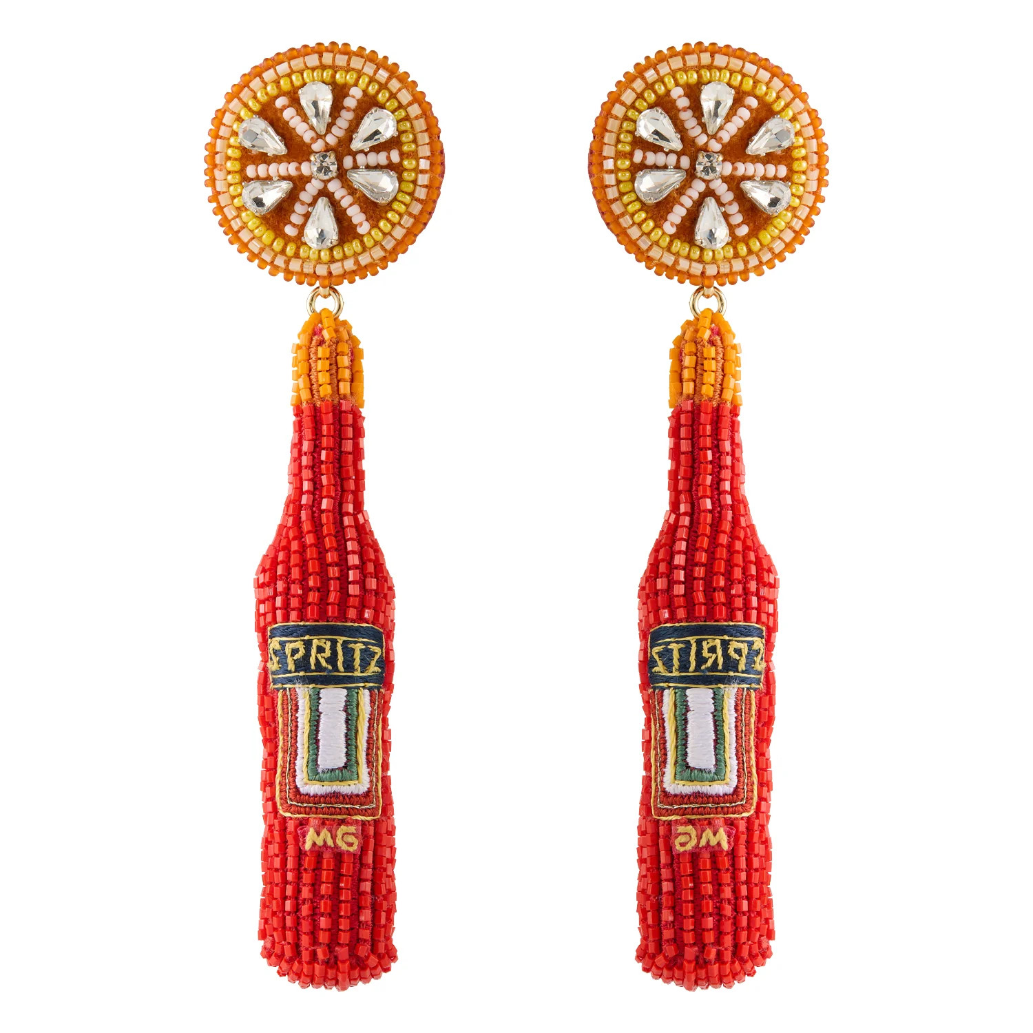 Spritz Earrings Red | Mignonne Gavigan