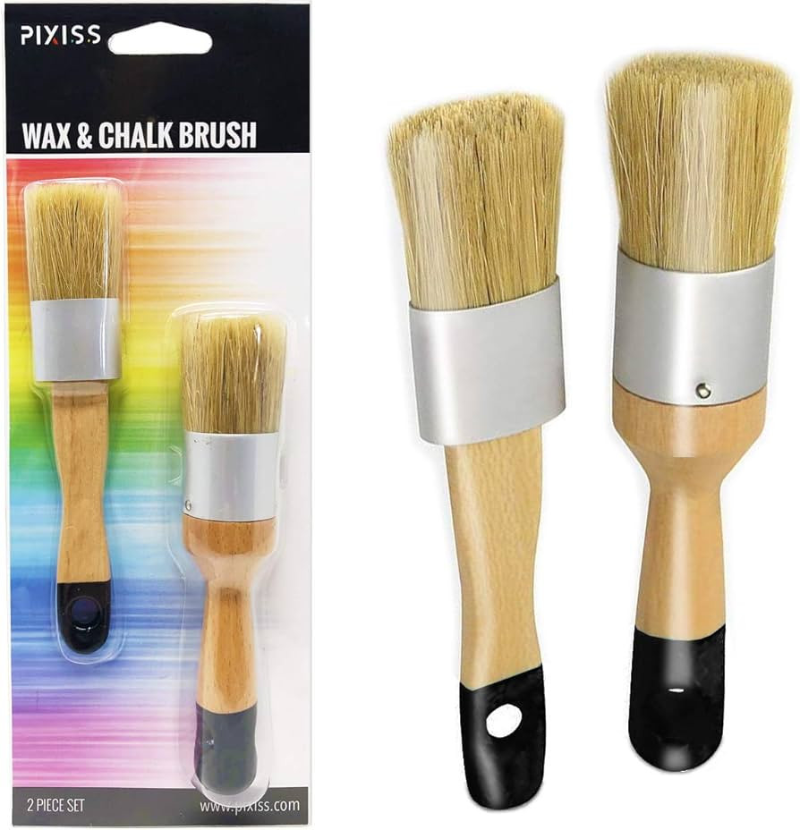 Chalk Furniture Paint Brushes for Furniture Painting, Milk Paint, Wax, Stencil Brushes, Home Furn... | Amazon (US)
