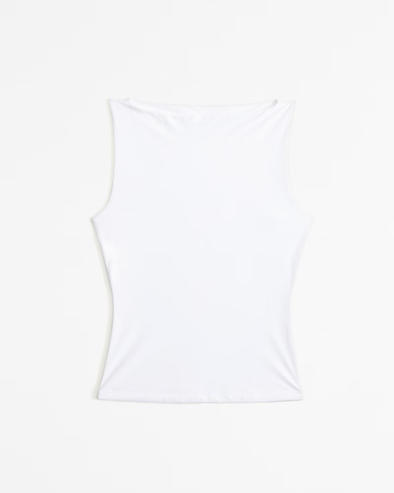 Soft Matte Seamless Slash Top | Abercrombie & Fitch (US)