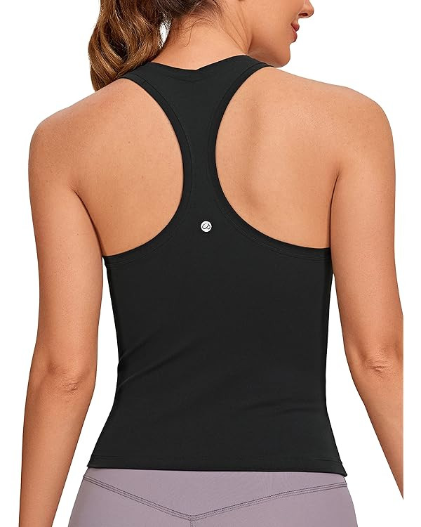 CRZ YOGA Butterluxe Gym Vest Top Sport Tank Tops Camisole | Amazon (UK)