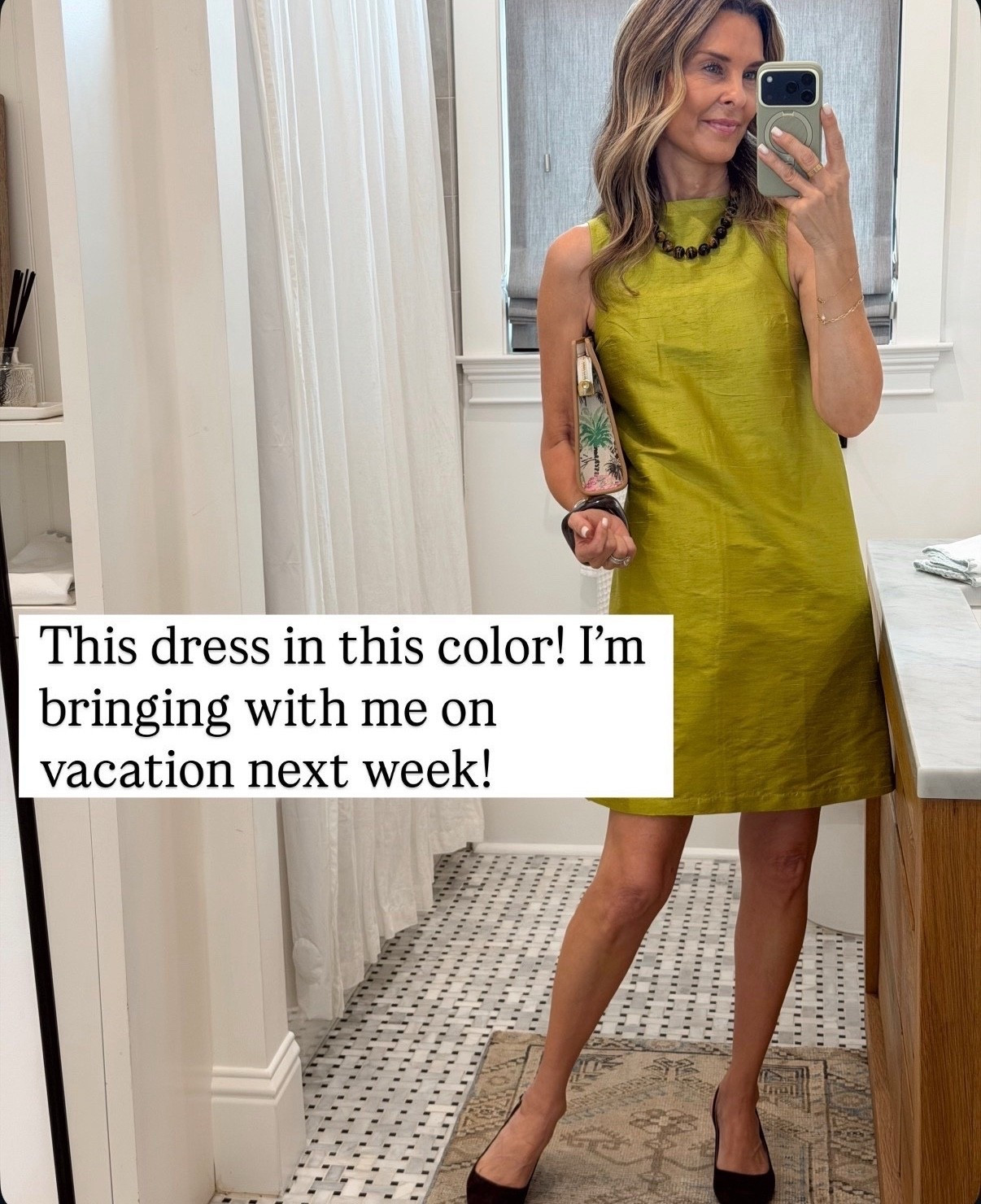 I’m 5’6”
Julia Amory code Tammy15
Wearing XS in the gorgeous silk dress! 



#LTKootd #LTKOver40