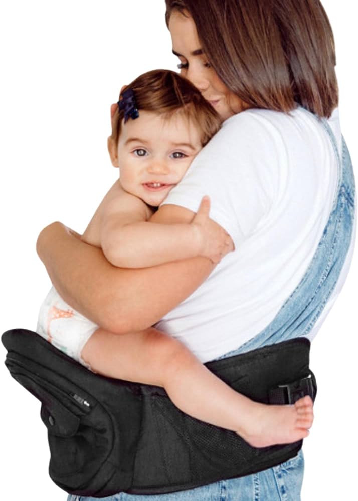 Tushbaby - Safety-Certified Hip Seat Baby Carrier - Mom’s Choice Award Winner, Seen on Shark Ta... | Amazon (US)