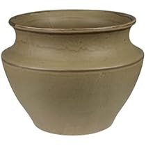 HomArt Addison Pot, Ceramic, Putty - Lrg | Amazon (US)