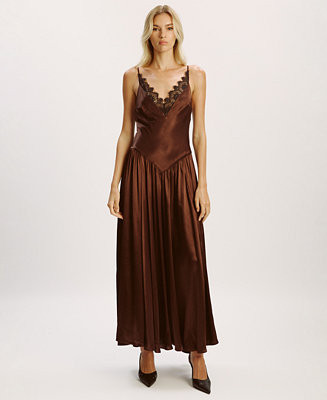 Bardot Women's Aderia Lace Detail Maxi Dress - Macy's | Macy's