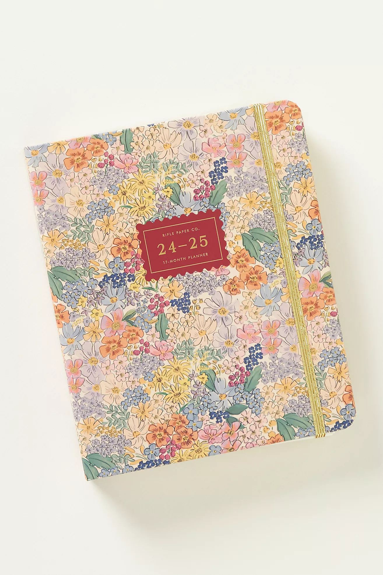 Rifle Paper Co. 2025 17-Month Academic Covered Spiral Planner | Anthropologie (US)