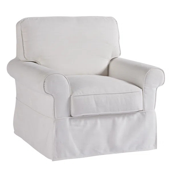 Ventura Upholstered Slipcovered Armchair | Wayfair North America