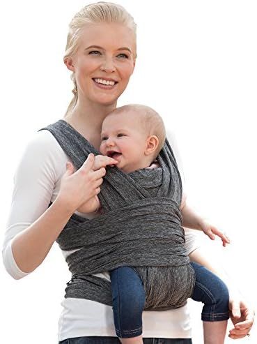 Boppy Baby Carrier - ComfyFit, Heathered Gray with Waist Pocket, 3 Carrying Positions, 0m+ 8-35lb... | Amazon (US)