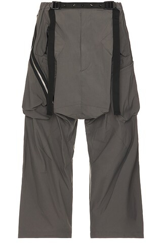 P30AL-E Encapsulated Ultrawide Drawcord Cargo Trouser | FWRD 