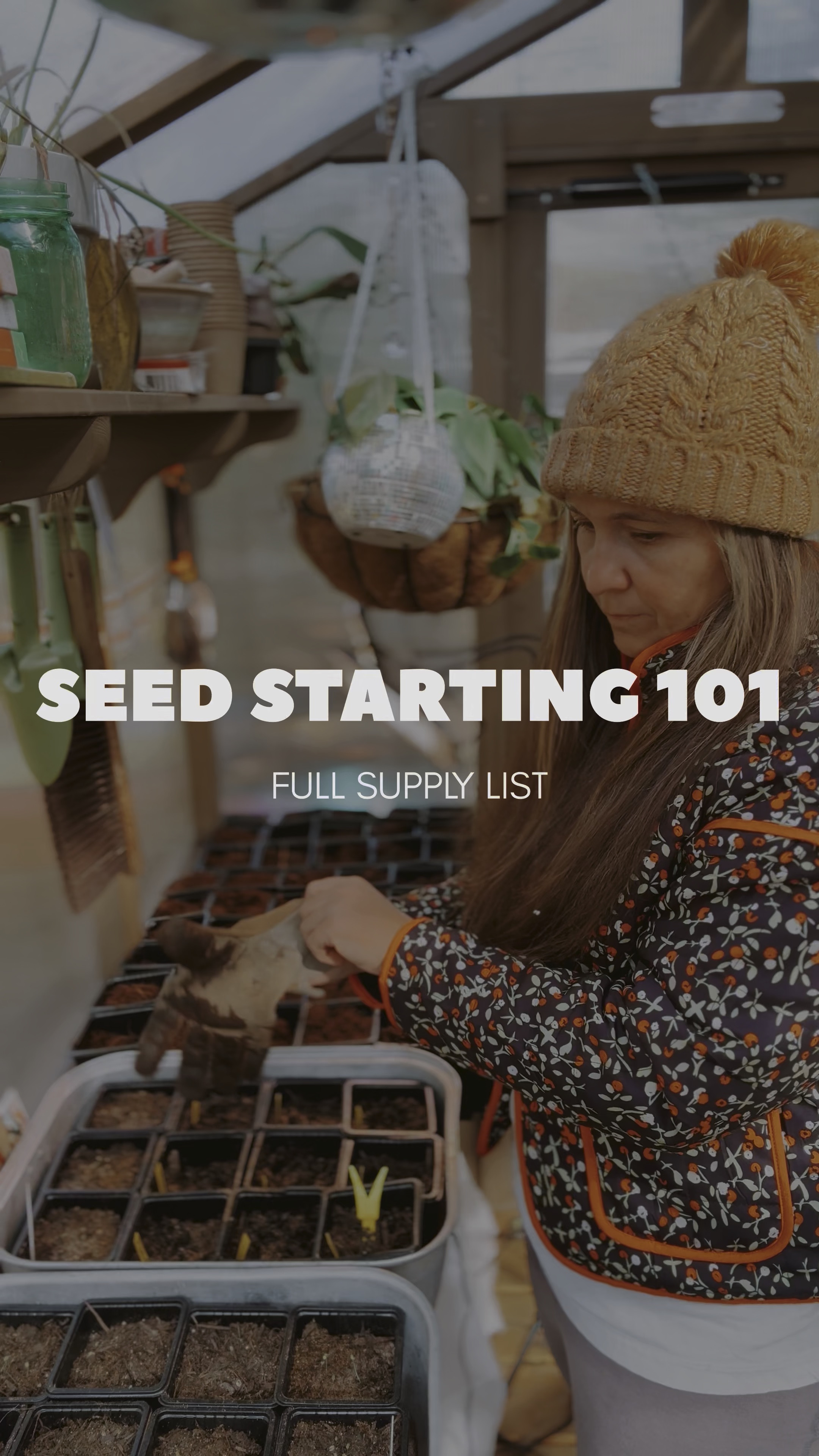 All your seed starting supplies for beginners or advanced! 🌱

#flowers #plants #grow #garden

#LTKHome #LTKWatchNow #LTKSeasonal