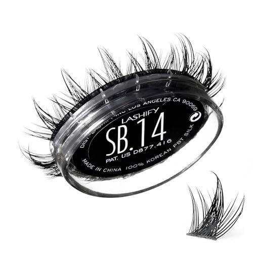 Lashify Star Burst 14mm Gossamer DIY Eyelash Extensions Refill, The Ultimate Multi-Length Multi Layered Lash, Black, Easy False Lashes | Amazon (US)