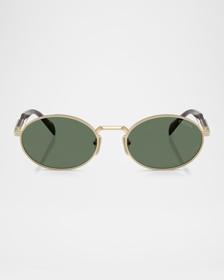 Prada Men's PR 65ZS Oval Sunglasses | Neiman Marcus