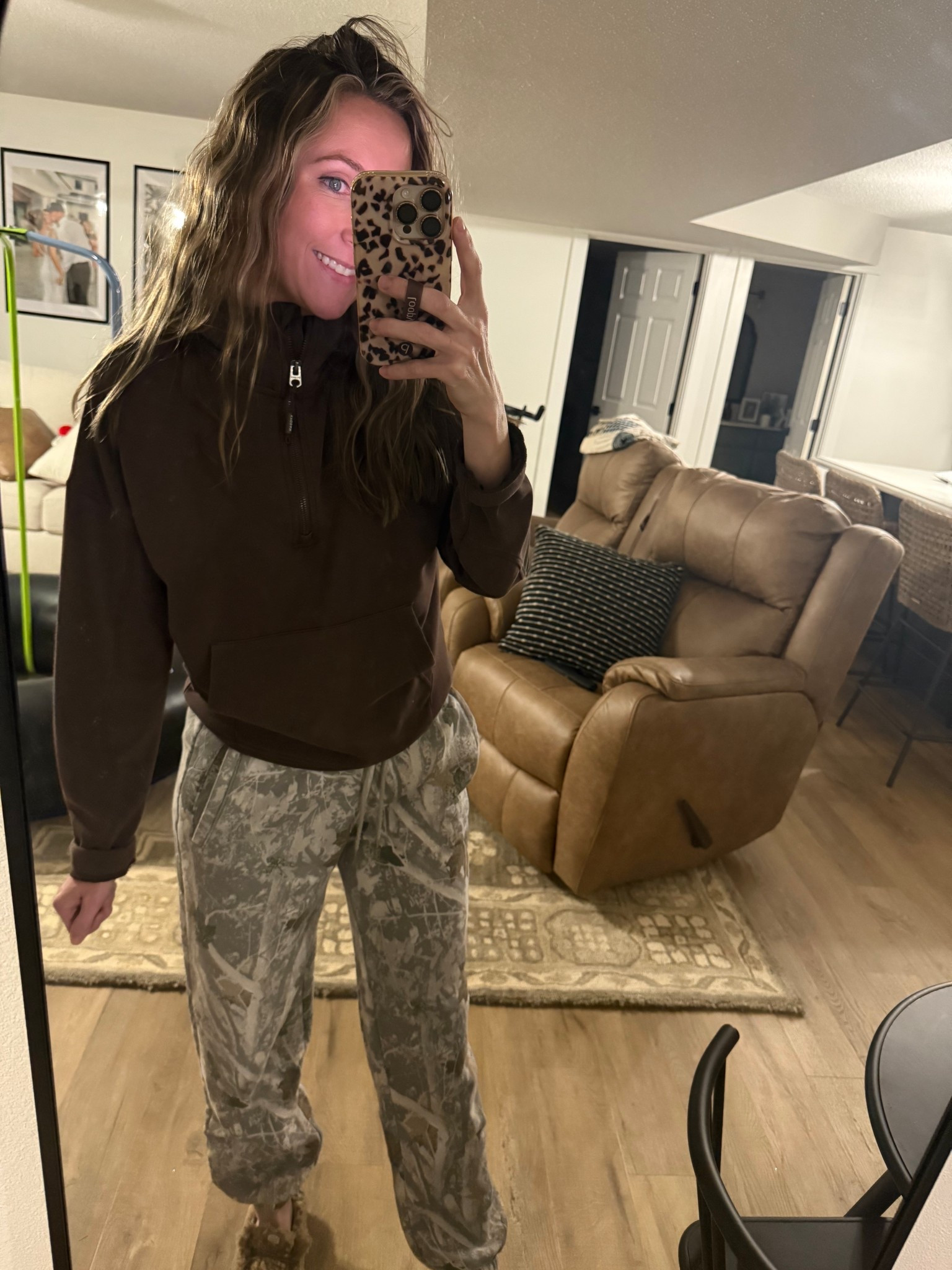 My go to outfit around the house ☺️
My pants are TTS , I’m in a small
My shoes are TTS- i’m a 7.5 and ordered an 8
My top is TTS, i’m in a small
#Camo #LTKOOTD #OOTD #heydude #camopantS

#LTKgrwm #LTKmomlife #LTKActive