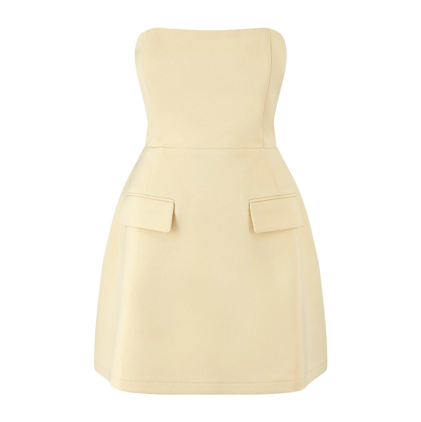 The Ultimate Muse Strapless Dress | Lemon | Odd Muse