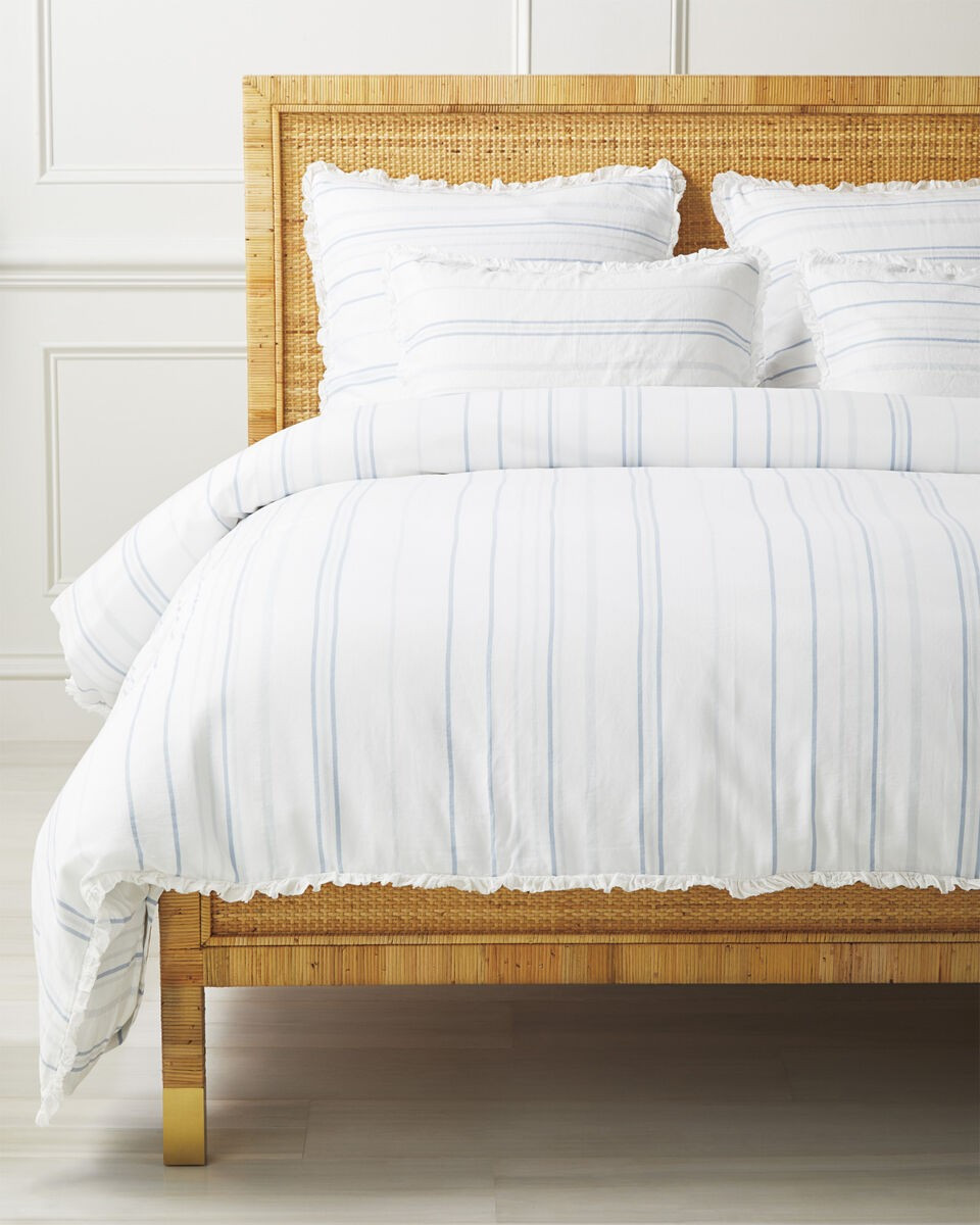 Oyster Bay Stripe Duvet Cover | Serena and Lily