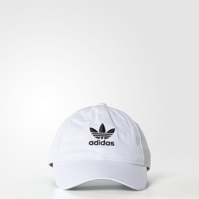 adidas Originals Relaxed Strap-Back Hat White | adidas (US)