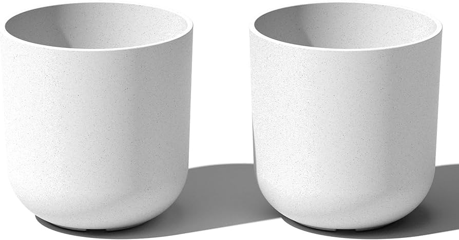 Veradek Mason Series Lima Planter - Round Planter for Indoor or Outdoor Porch/Garden | Made from ... | Amazon (US)