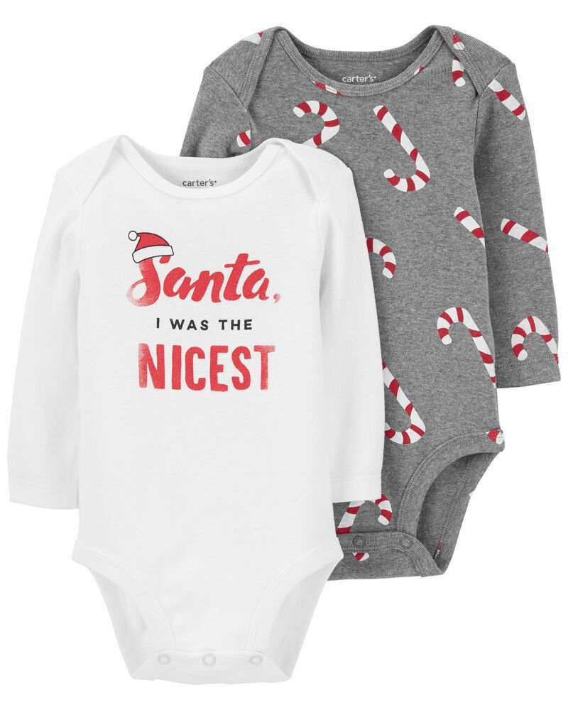 2-Pack Christmas Collectible Bodysuits | Carter's