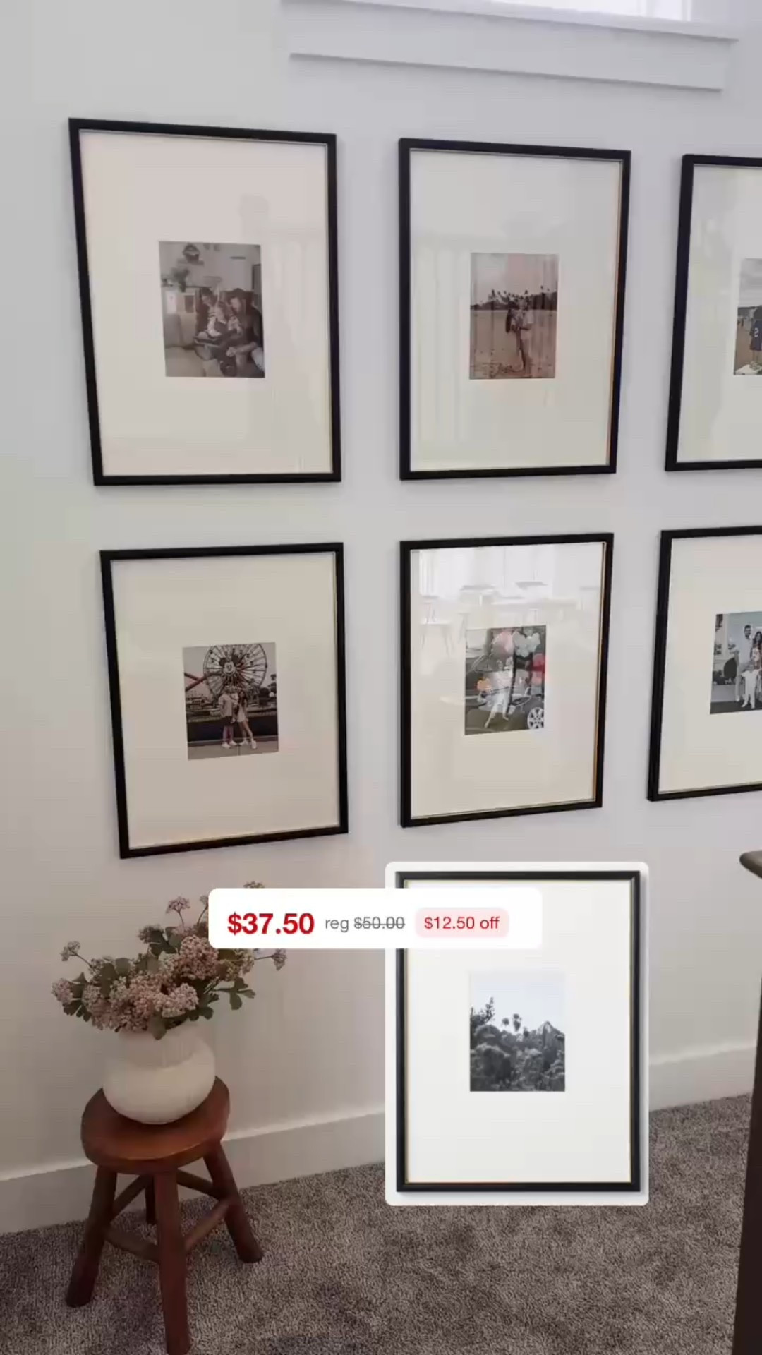 Prettiest frames still on sale! They level up any hallway immediately, and I'm obsessed with the subtle display of family pictures in the prettiest way 🥹

#LTKSaleAlert #LTKHome #LTKFindsUnder50