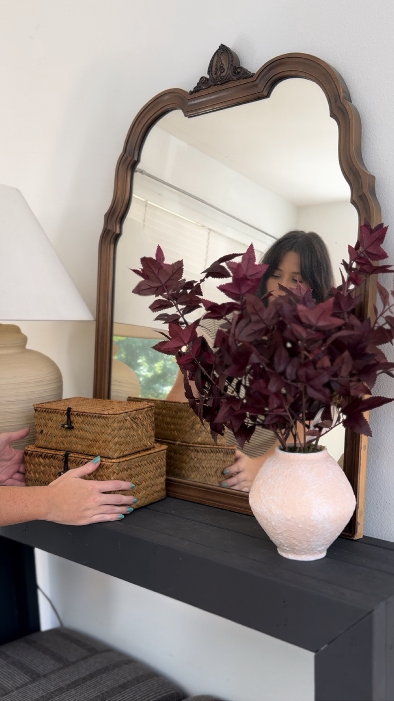 This set of woven decorative storage boxes are the PERFECT pieces of accent decor this fall! The color and texture are sooo good! Follow and comment BOXES to have the link sent straight to your DMs! 

#LTKHome