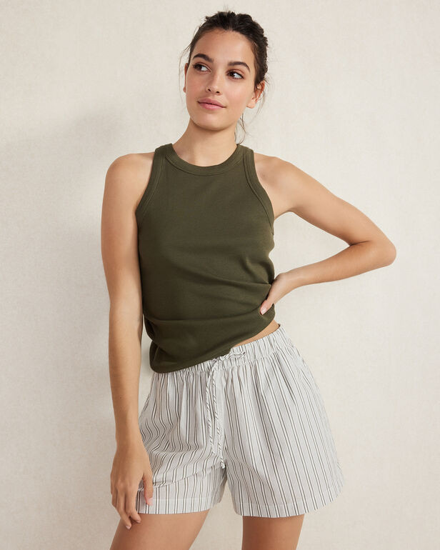 Organic Cotton Poplin Shorts | Haven Well Within